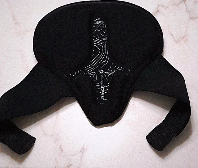 Bell Black Padded Bicycle Seat Cover Polyurethane Foam 11 1/4 x 10 3/5 in
