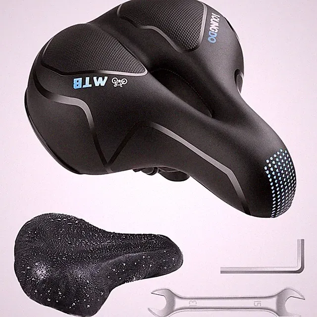 Comfortable Gel Bike Seat for Mountain & Road Bikes