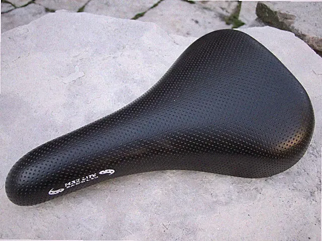 Max Lite Padded Bicycle Seat/Saddle, Black Polyurethane Foam