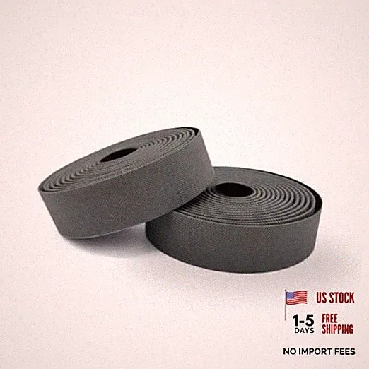 Really Long Bike Handlebar Tape for Road Bikes, Gravel, Fixie Bicycles Gray