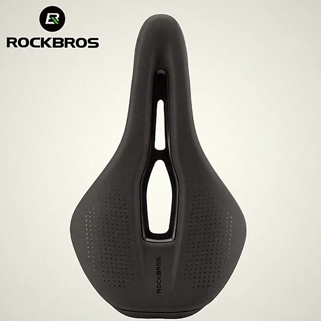 ROCKBROS Bicycle Saddle Hollow Soft Shockproof MTB Road Bike Seat Racing Cushion