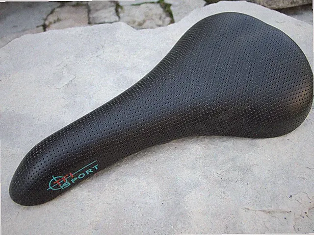 Sport Padded Bicycle Seat/Saddle, Black Polyurethane Foam