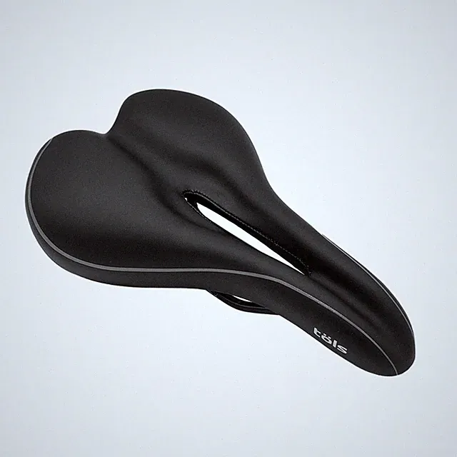 Töls Hollow City Sport - Bicycle Saddle With Komfort-Profil + Slits + Max-Pad