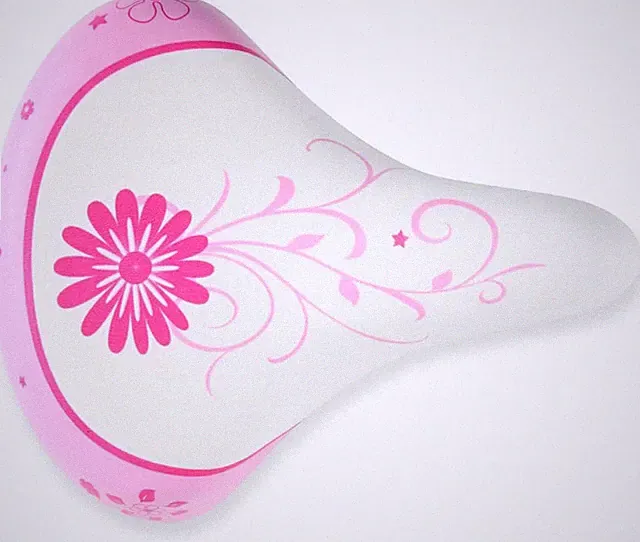 Wide Kids Bike Seat for Girls Bike, Comfortable Kids Bike Seat Fit for 12 14 16